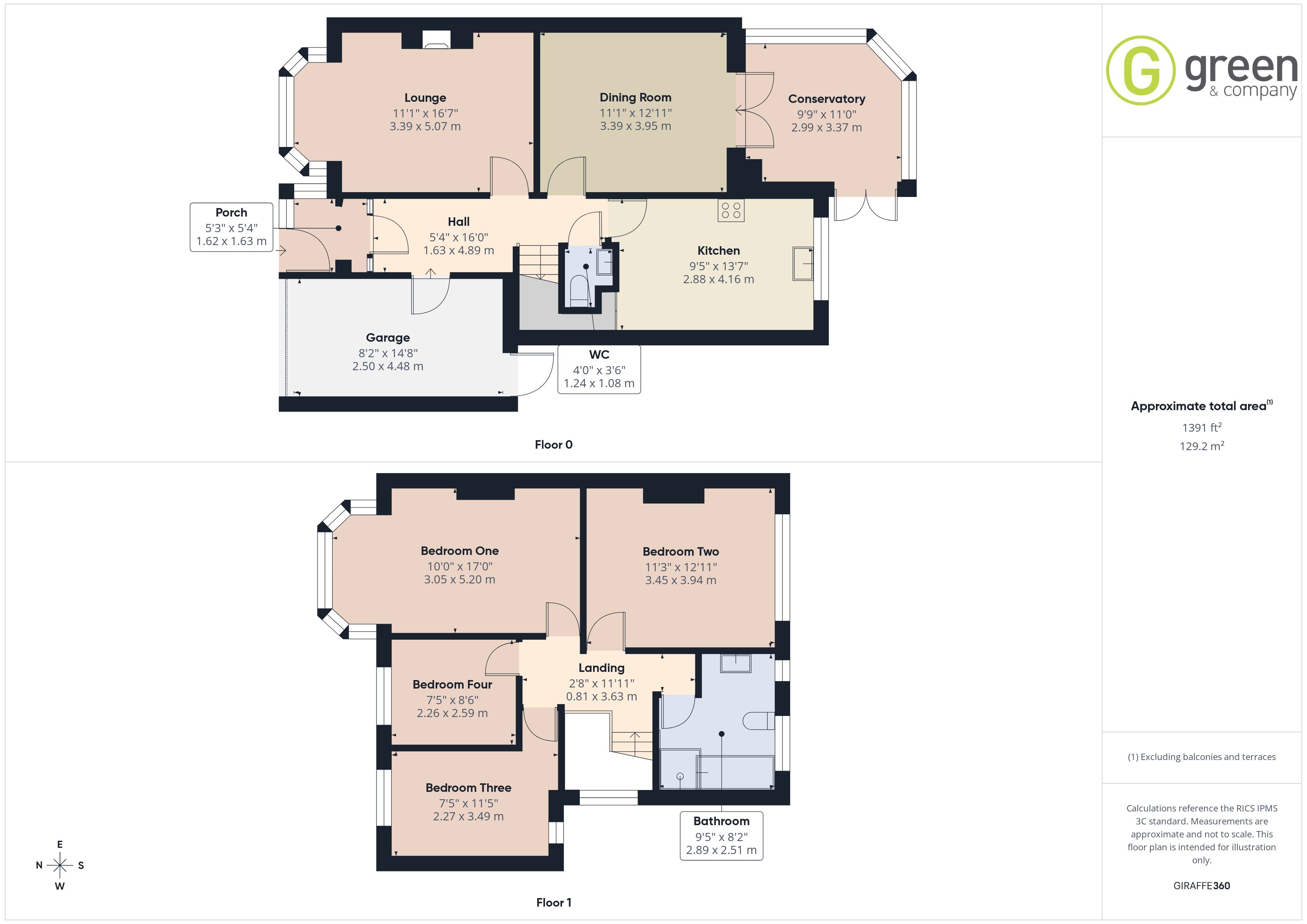 56, West Avenue, Solihull floorplan
