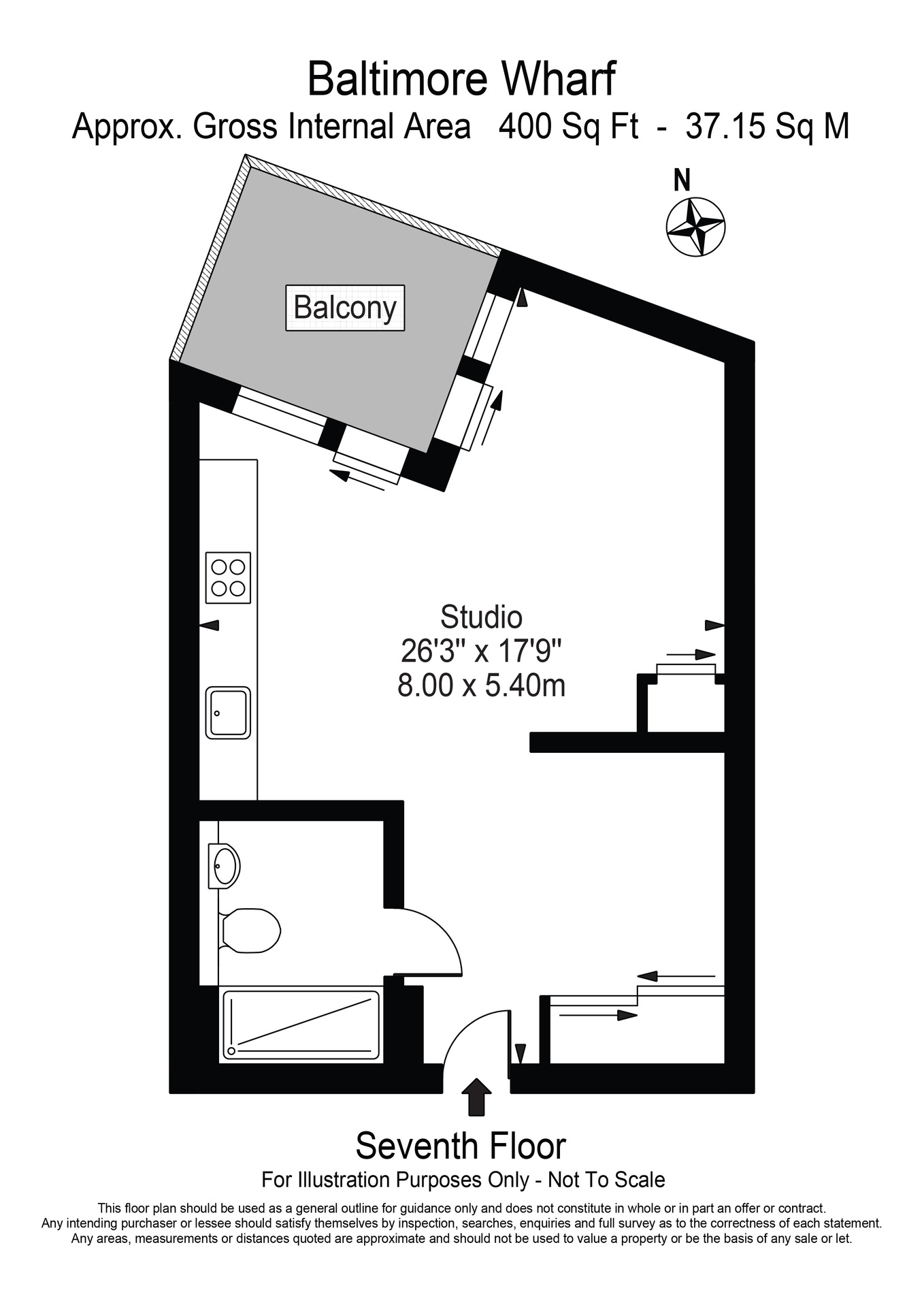 Apartment 702, London floorplan