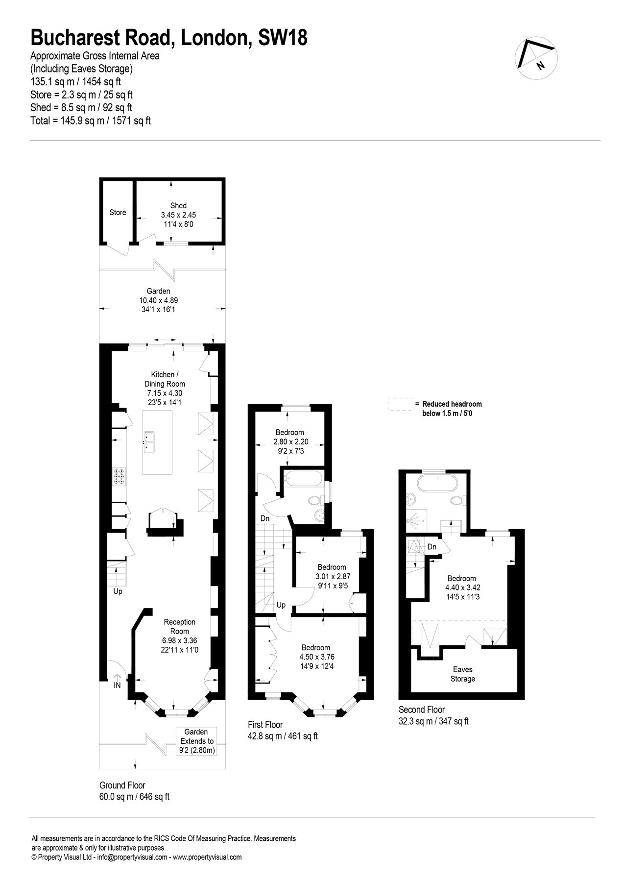 4 Bedrooms Terraced house for sale in Bucharest Road, Wandsworth, London SW18