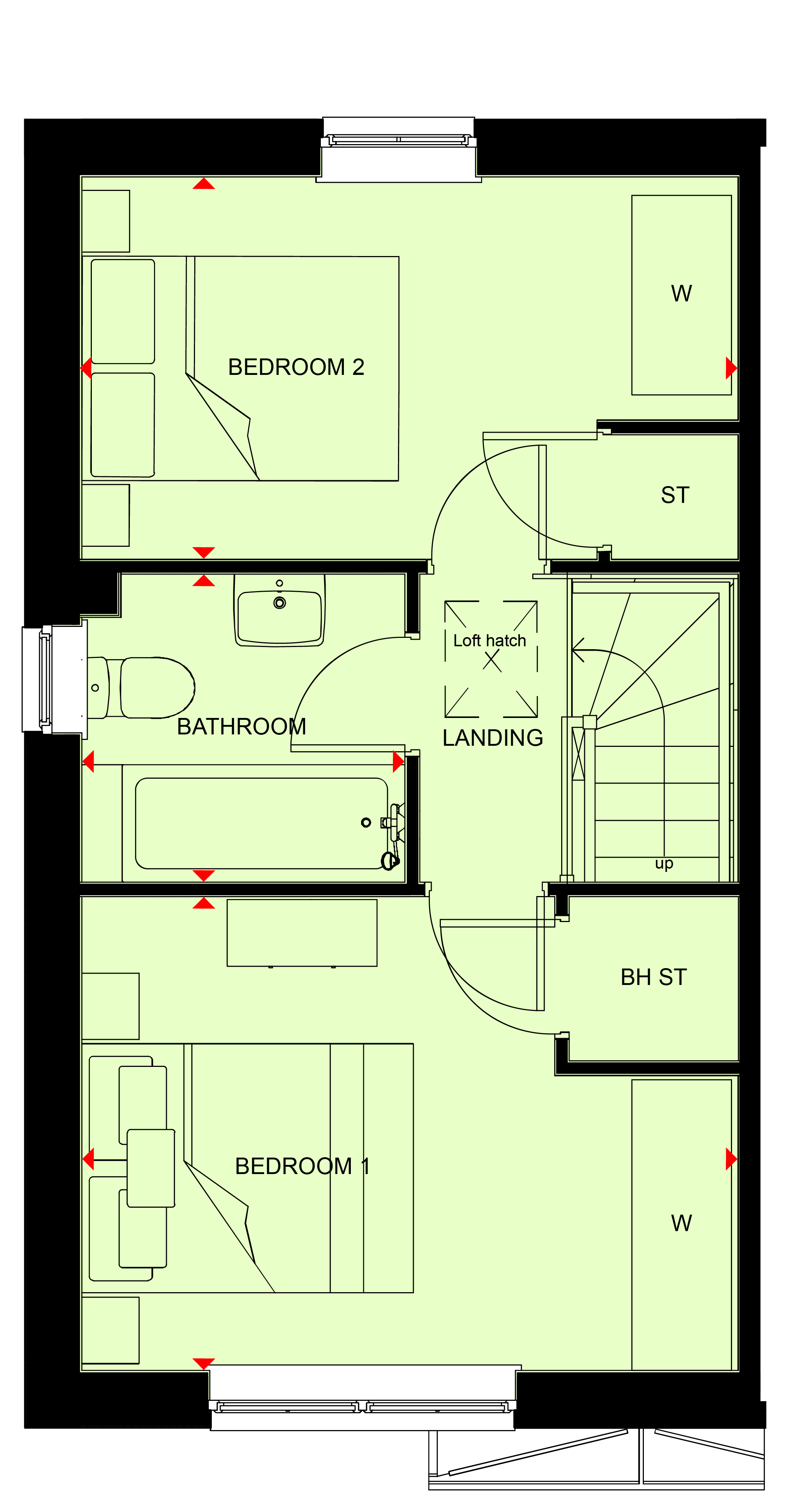 Crediton Road, Okehampton floorplan