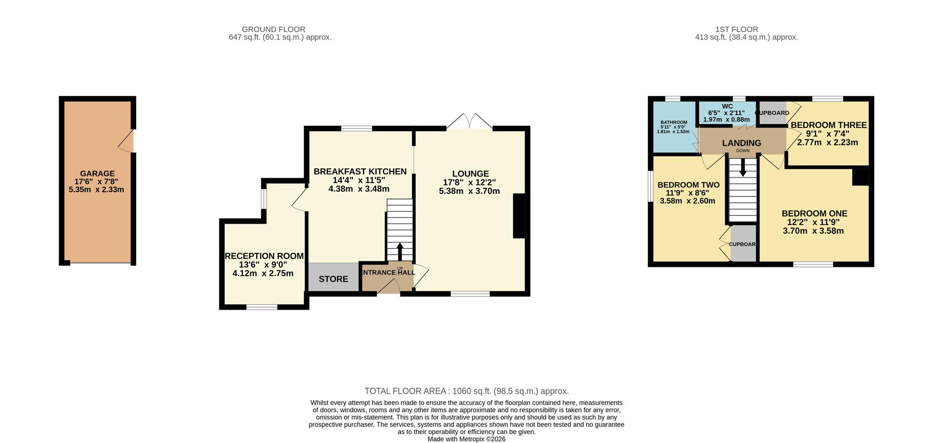 Coleman Avenue, Newark floorplan