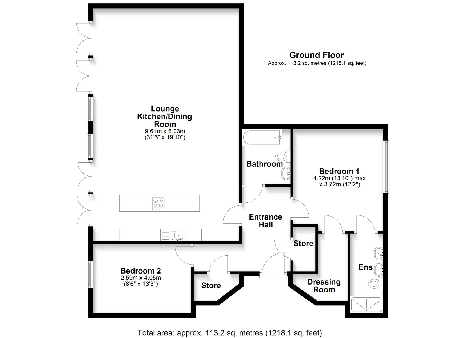 12, Headlands, Sully floorplan