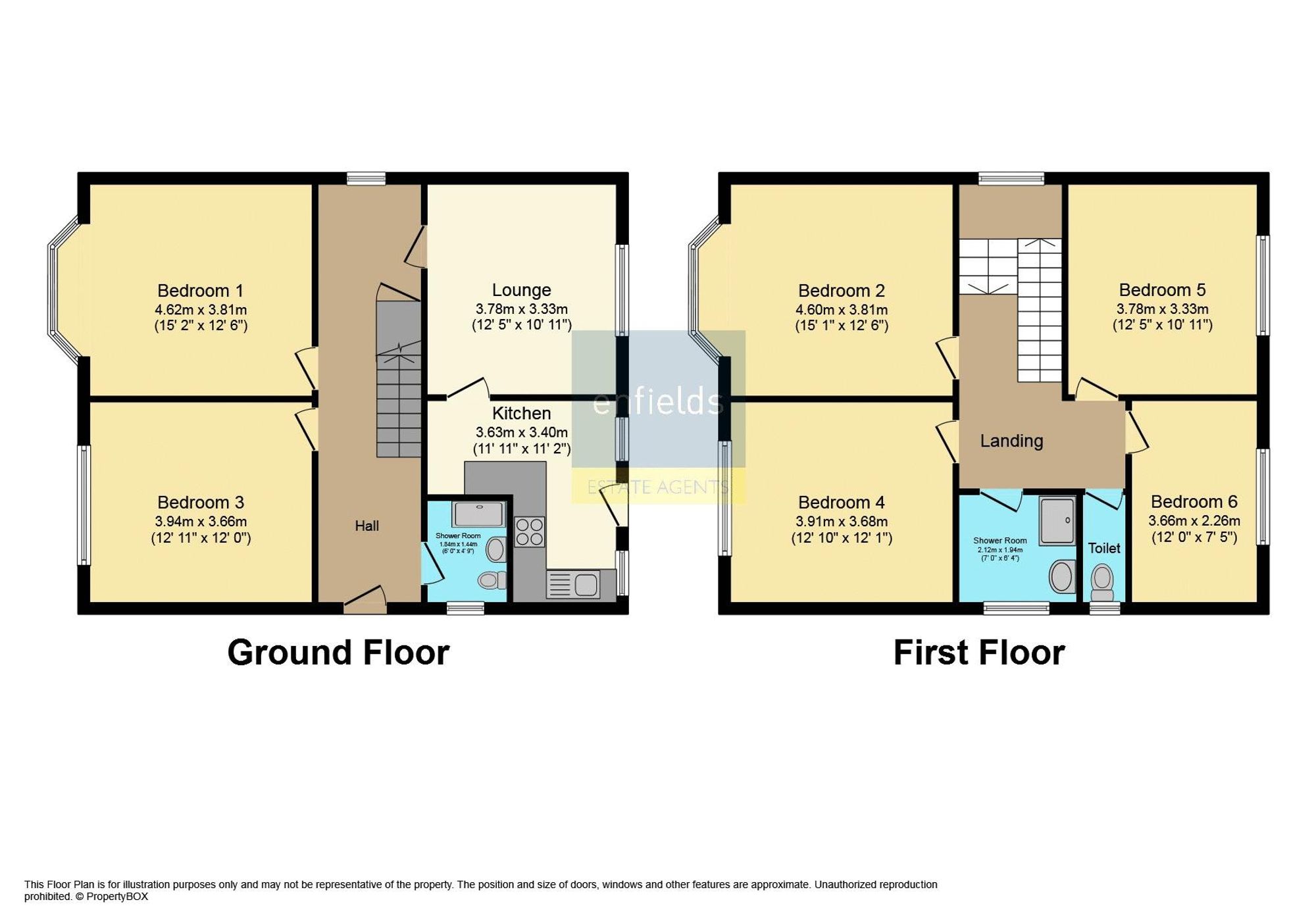 25 Kings Road, Bournemouth floorplan