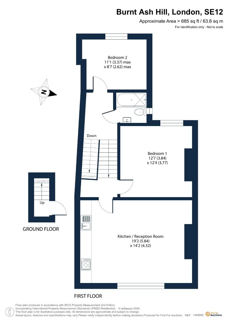 Burnt Ash Hill, London floorplan