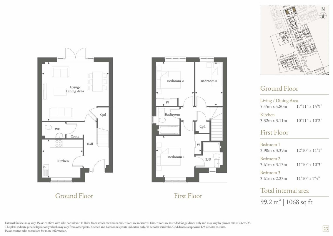 Plot 557 De Havilland Place, Waltham Road, Maidenhead floorplan