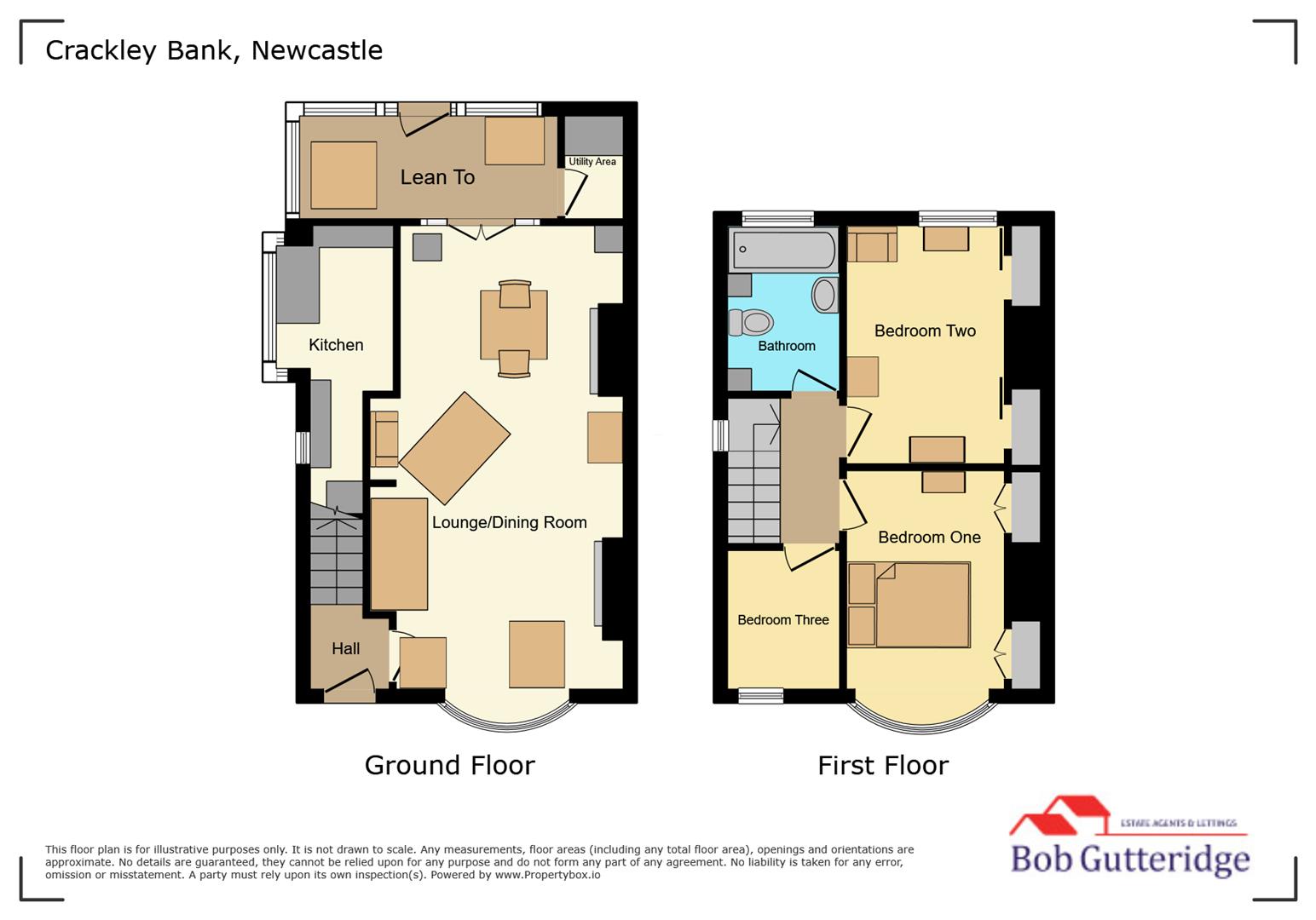 189, Crackley Bank, Newcastle floorplan