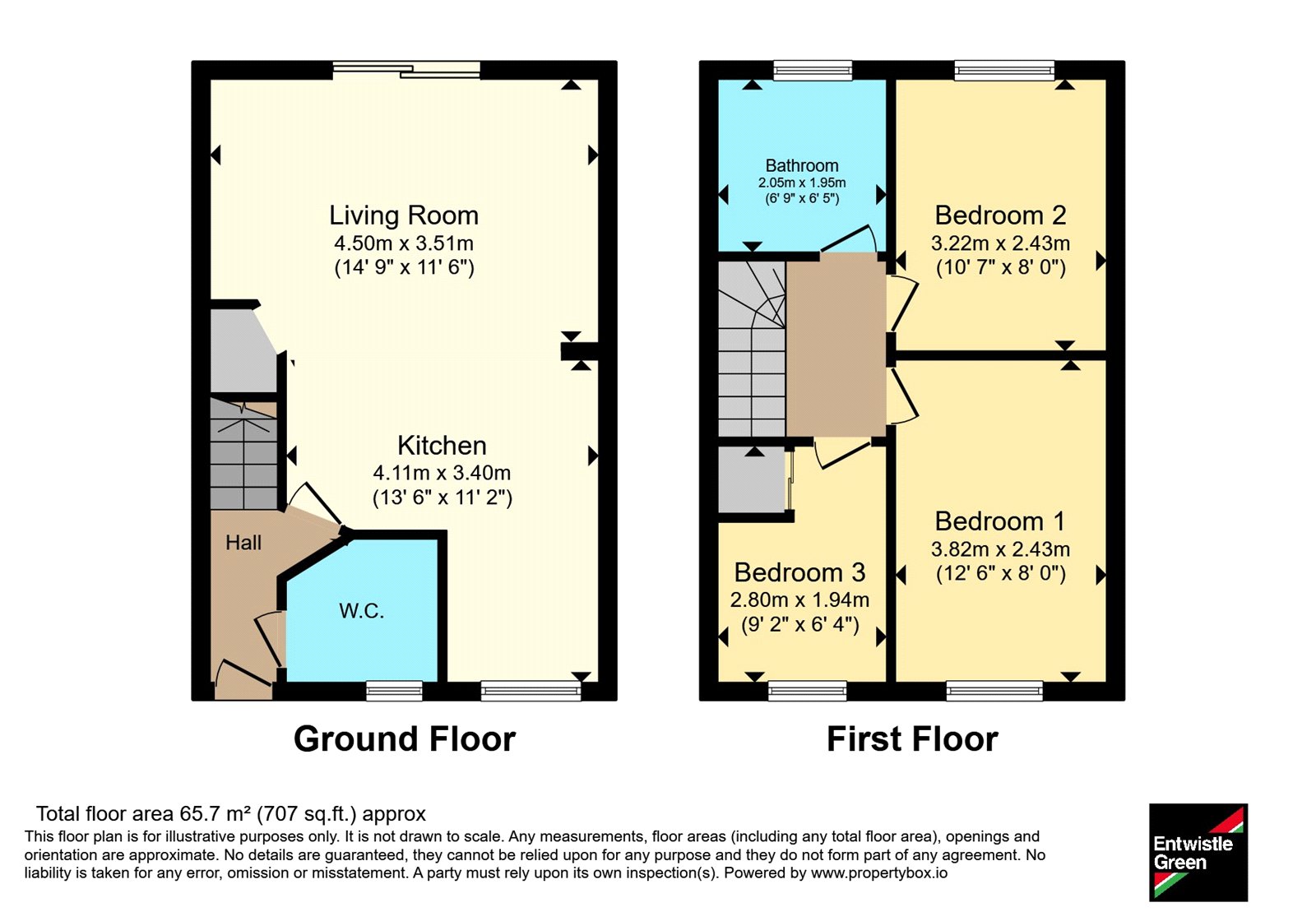 55, Lower Antley Street, Lancashire floorplan