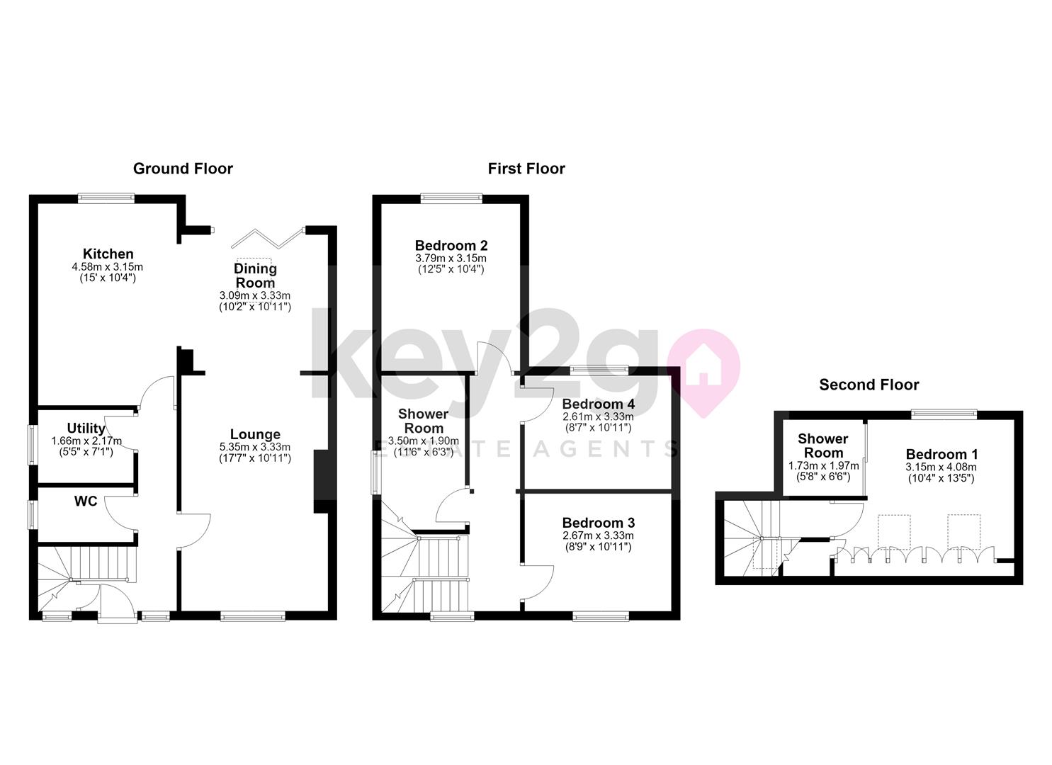 The Greenway, Sheffield floorplan