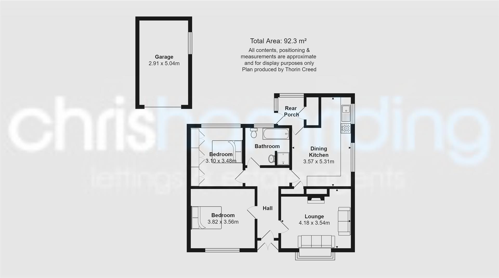 Abbotts Close, Mossley, Congleton CW12, 2 bedroom detached bungalow for