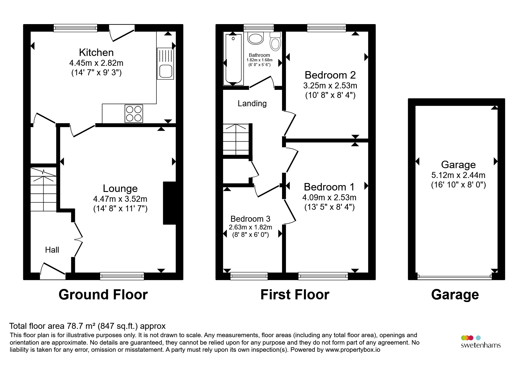 40, Wells Close, Chester floorplan