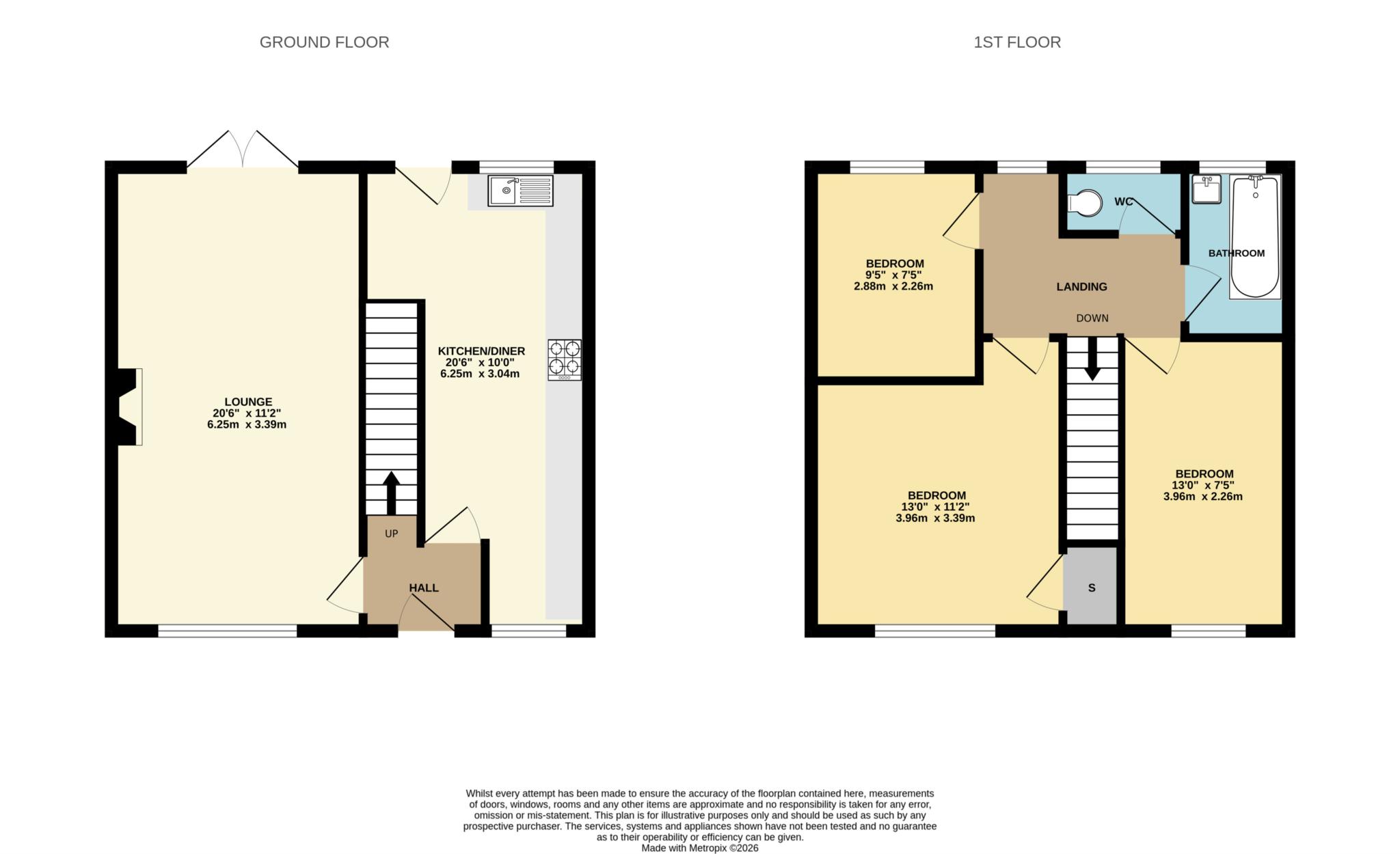 102, Broad Lane, Liverpool floorplan
