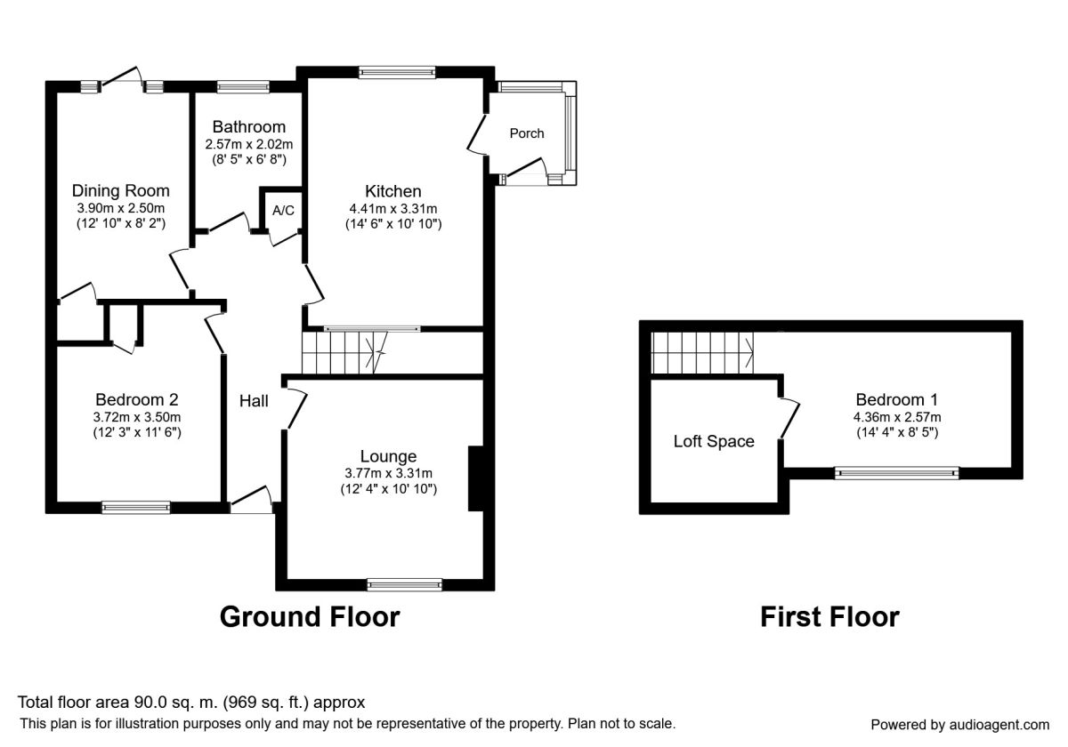 3 Bedrooms Bungalow to rent in Copperfield Drive, Langley, Maidstone ME17
