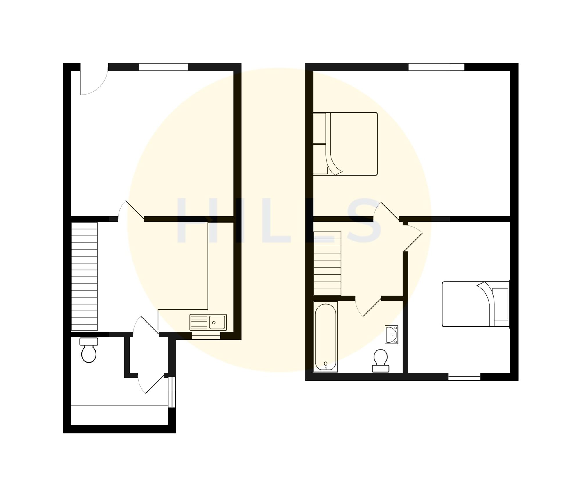 12 New Herbert Street, Salford floorplan