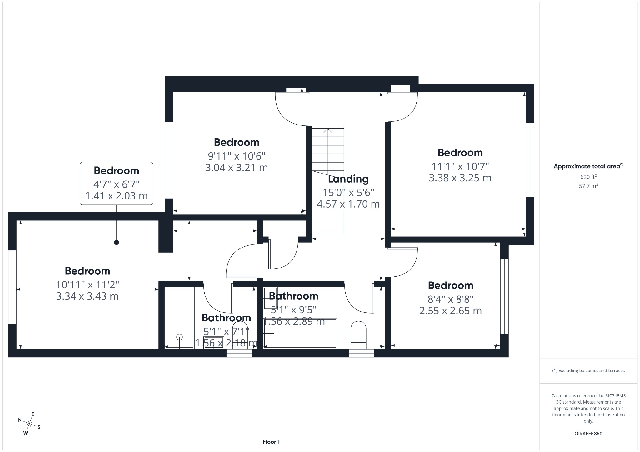 Sidcup, Kent floorplan