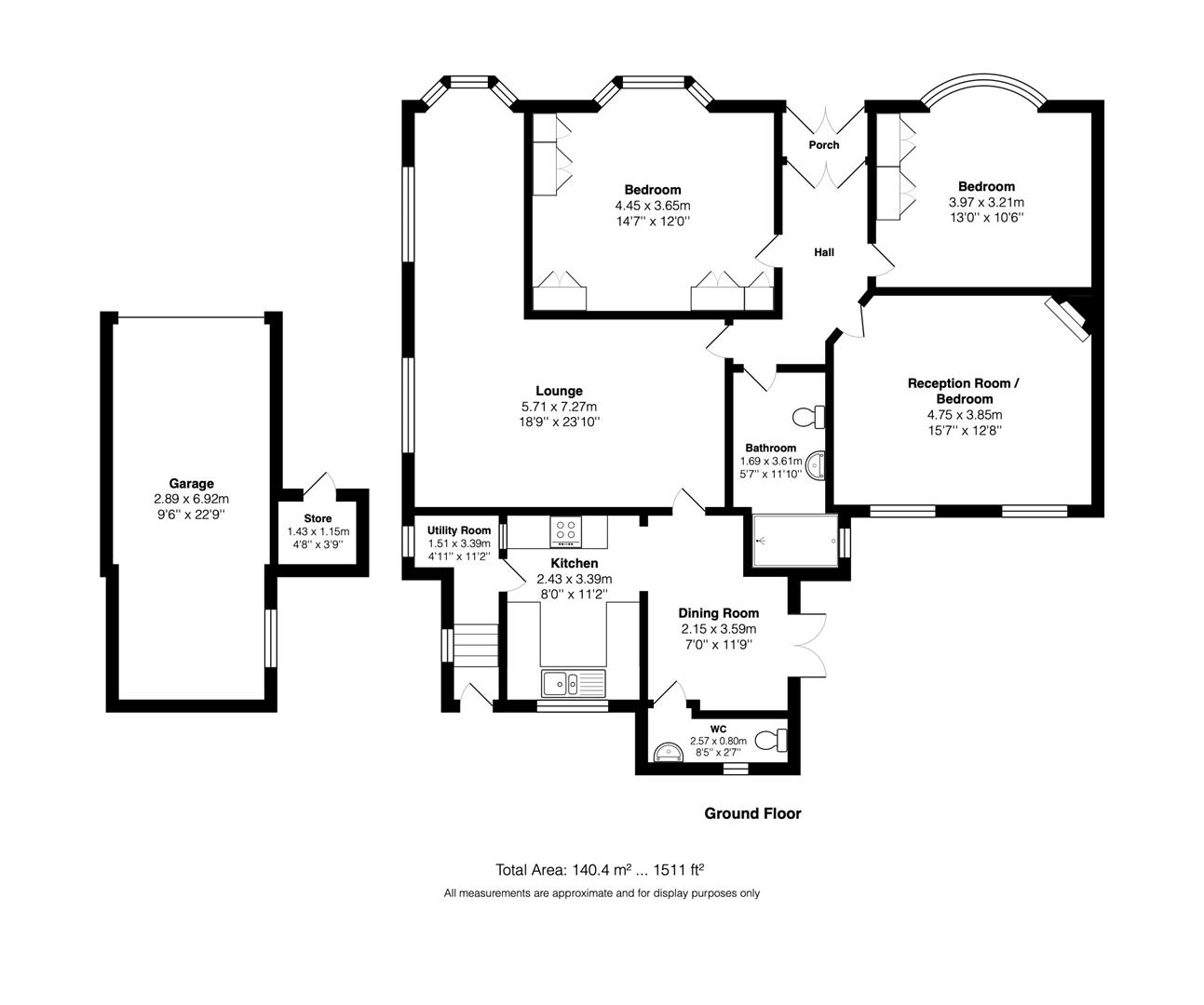 6, Crescent Gardens, Leeds floorplan