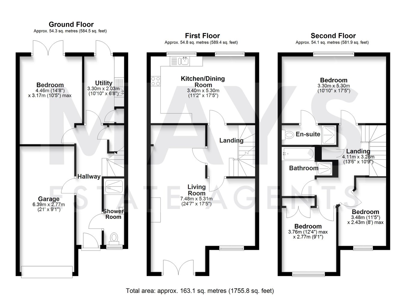 2, Kings Mews, 31 Poole Road, Westbourne floorplan