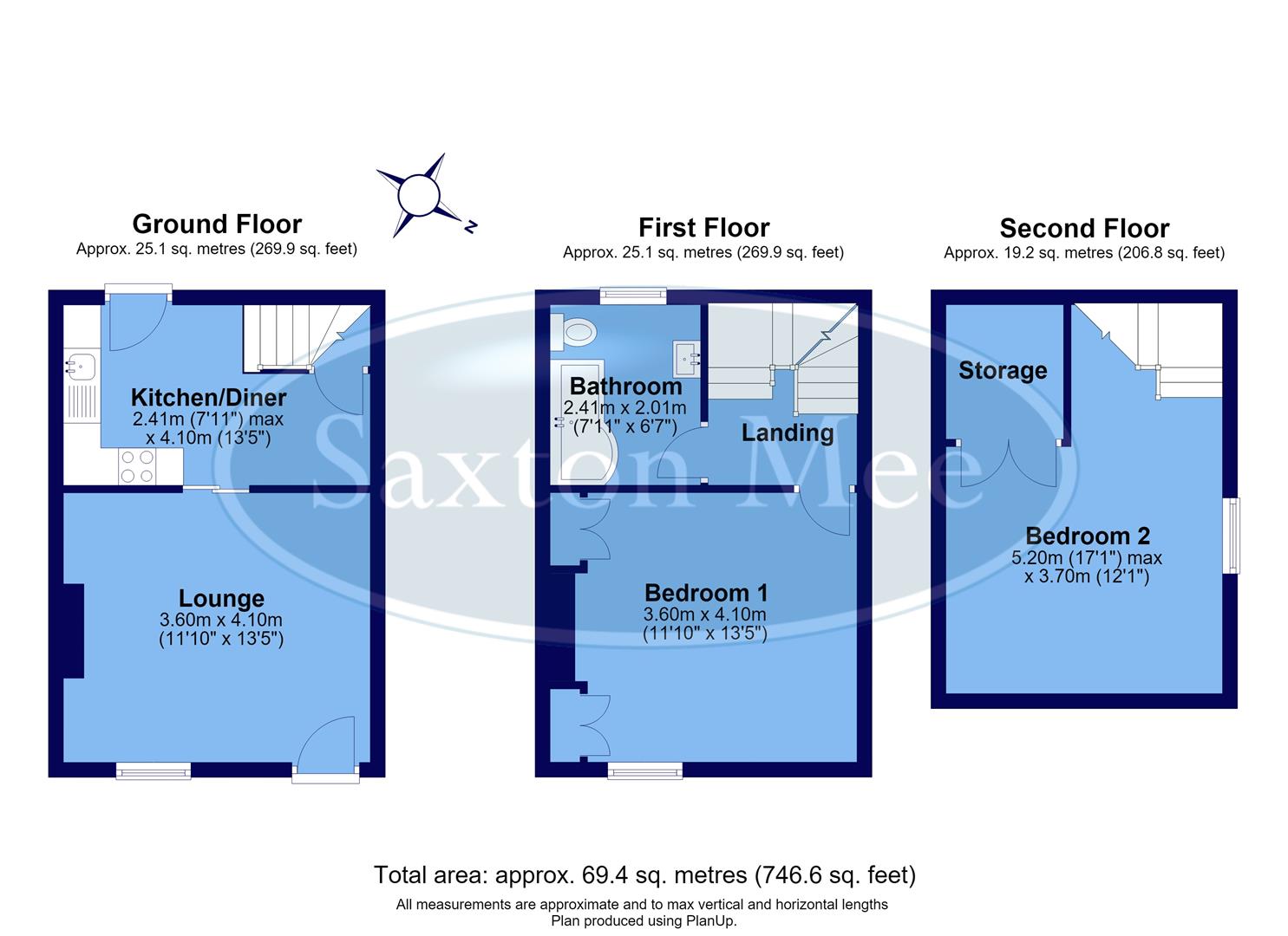 1 Old Mill Cottages, Roughbirchworth Lane, Sheffield floorplan