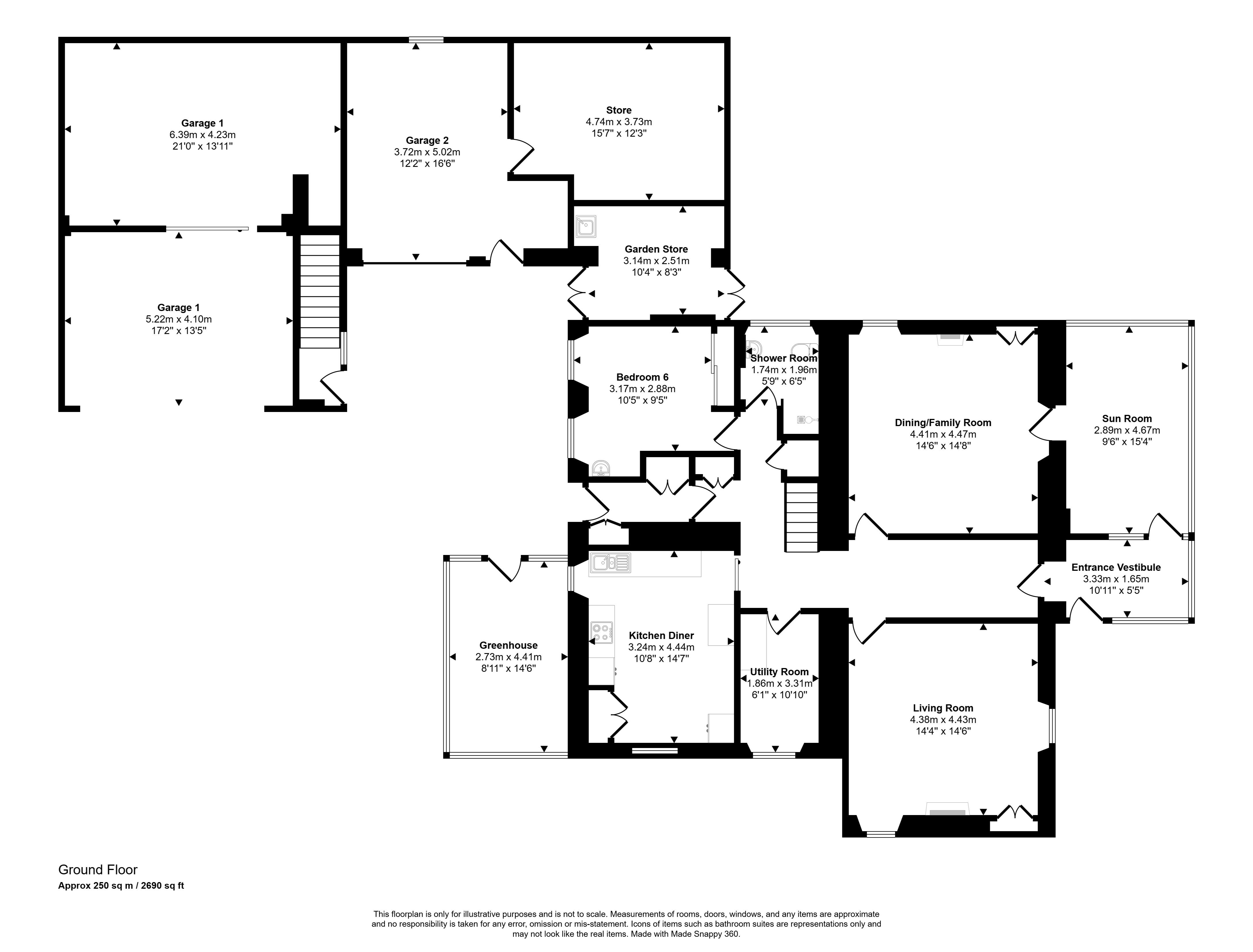 Cedarlea,, Holm Road, Kirkwall floorplan