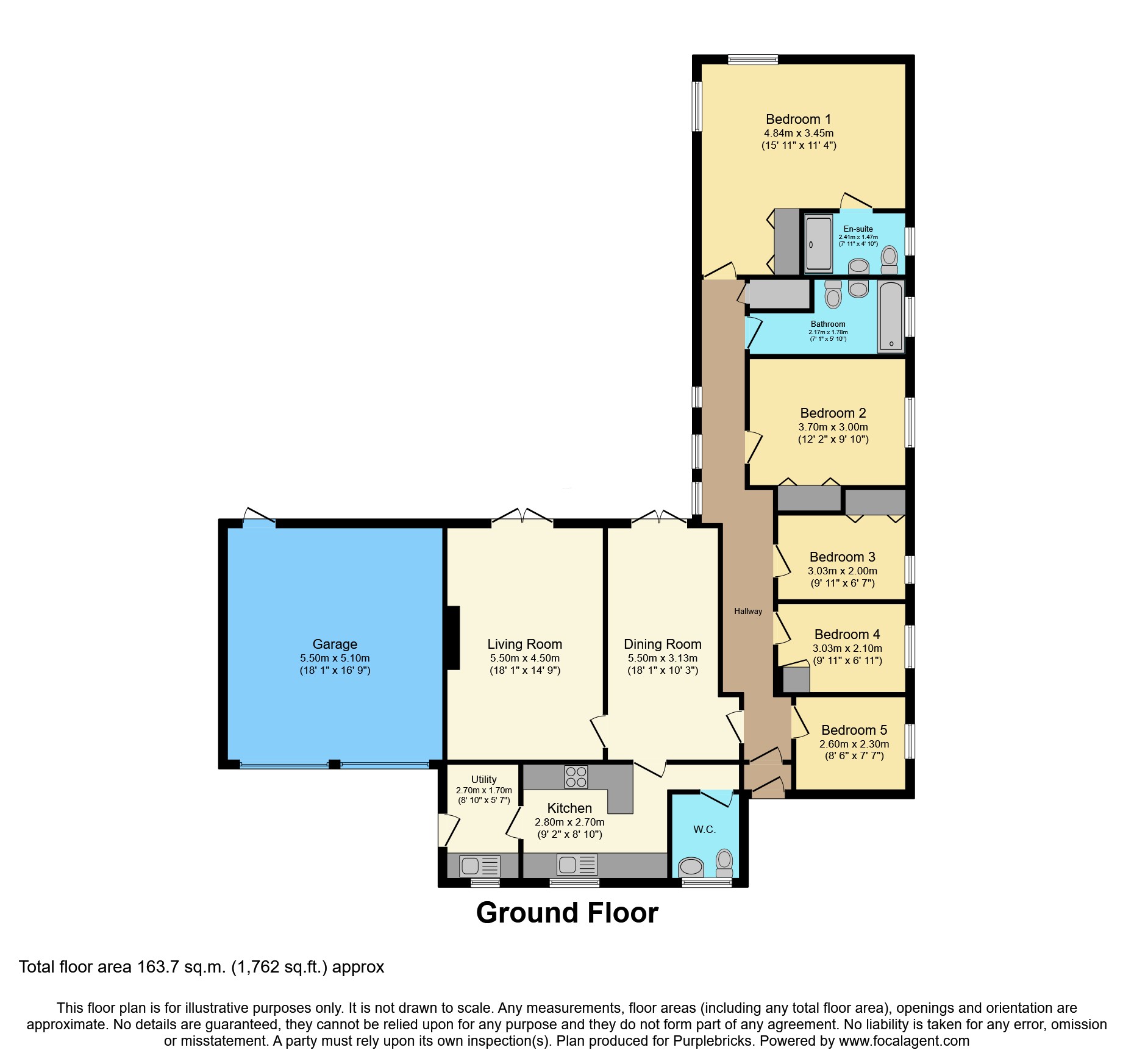 21, Meadow Walk, Cambridge floorplan