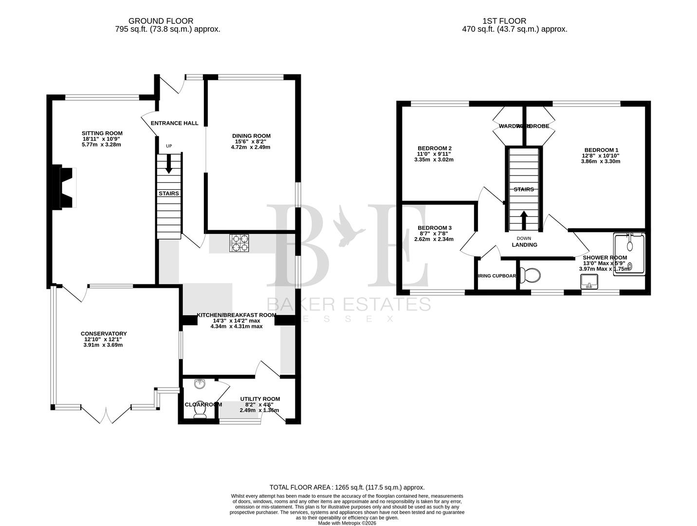 28, Wellands, Witham floorplan