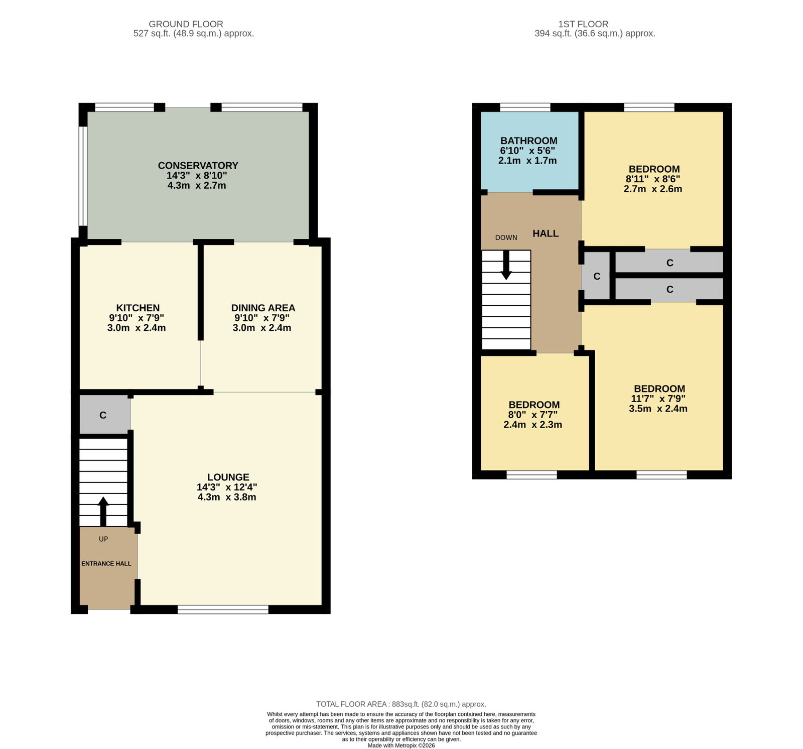 42, Caledonian Road, Alloa floorplan