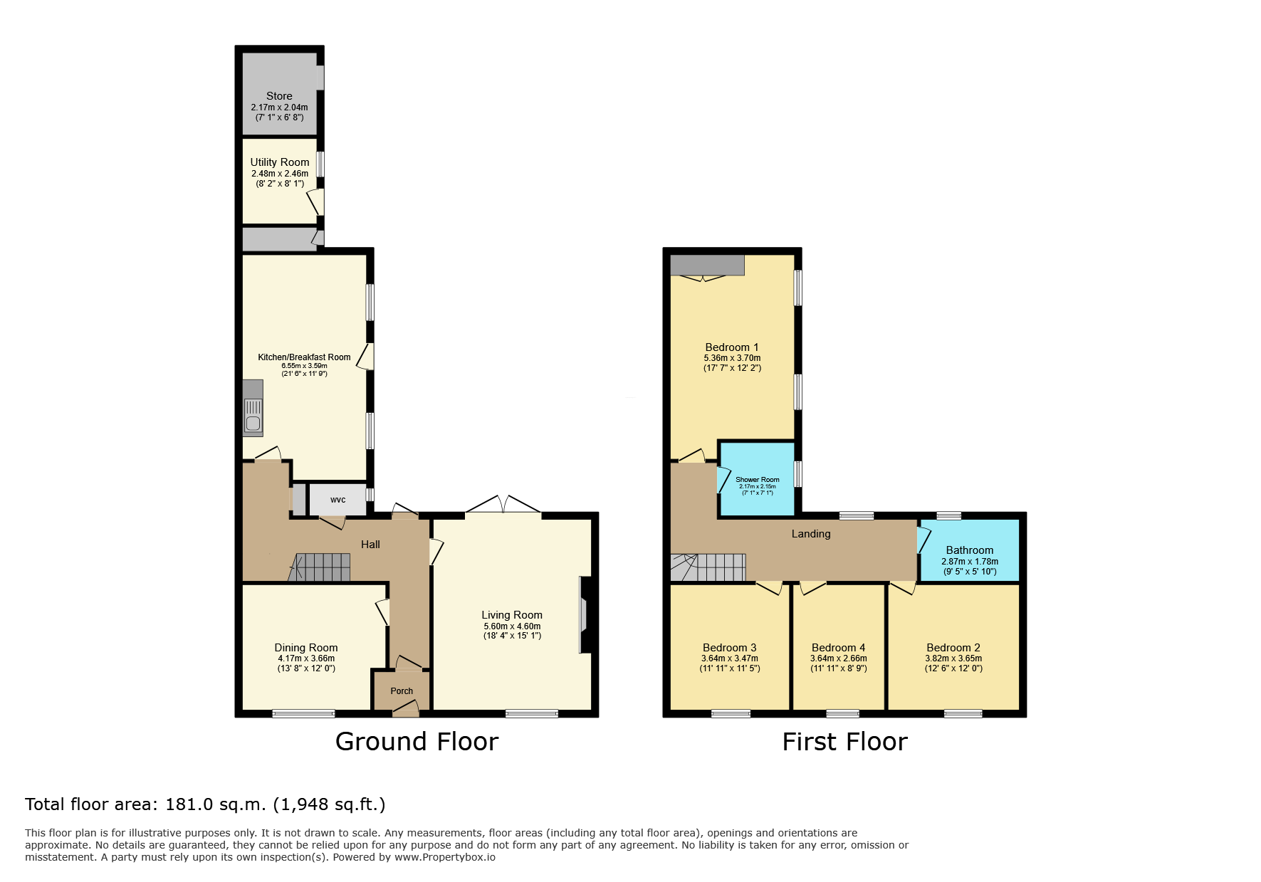 14, Duke Street, Devon floorplan