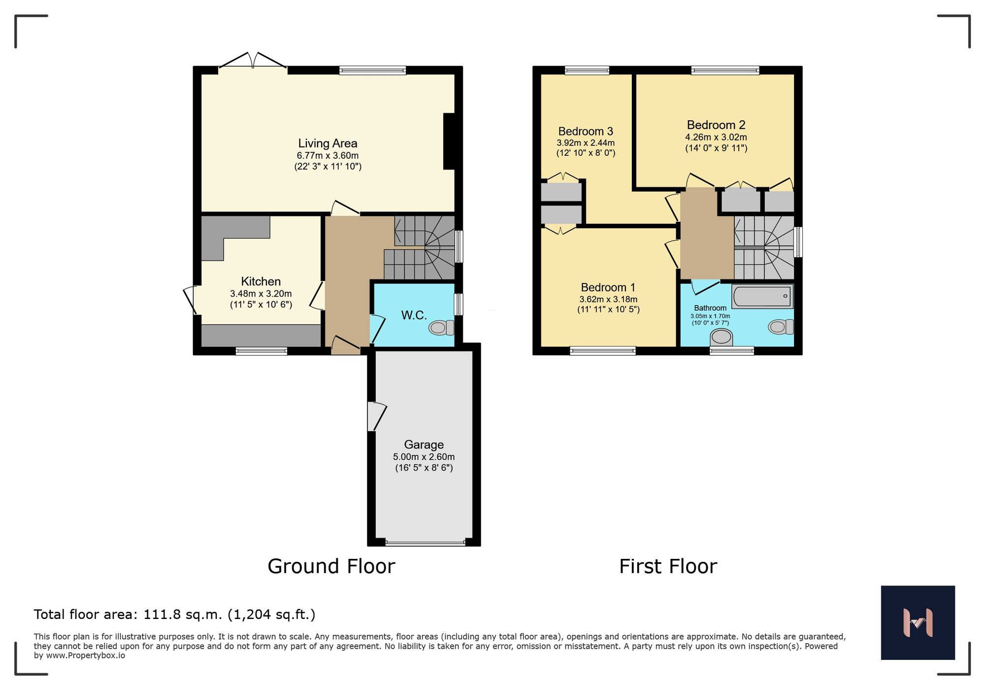8 Gloucester Close, Leicester floorplan