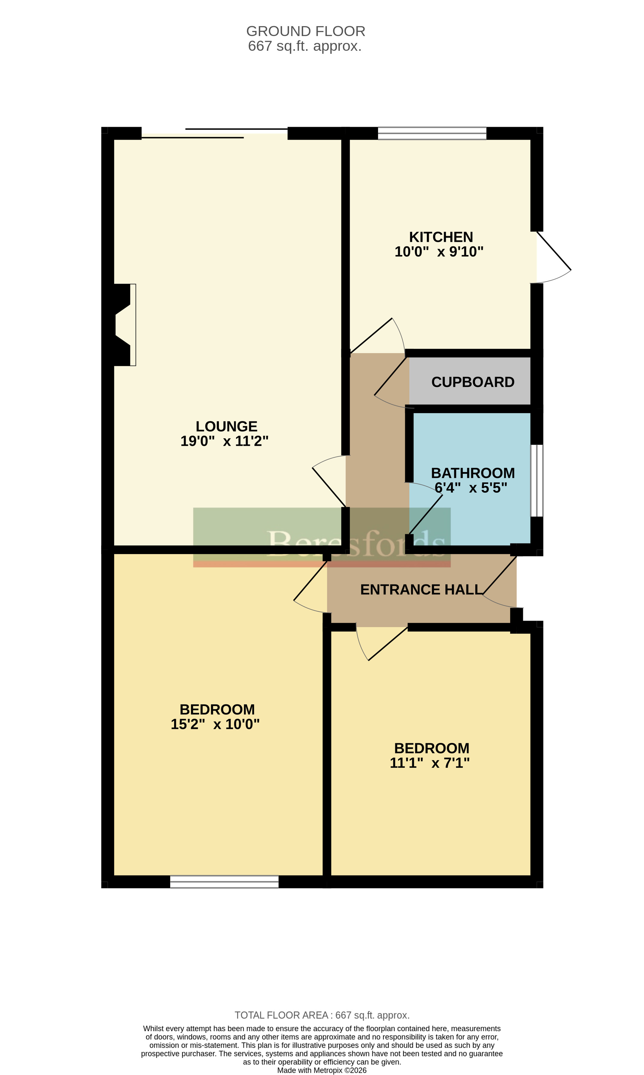 103, Shevon Way, Essex floorplan
