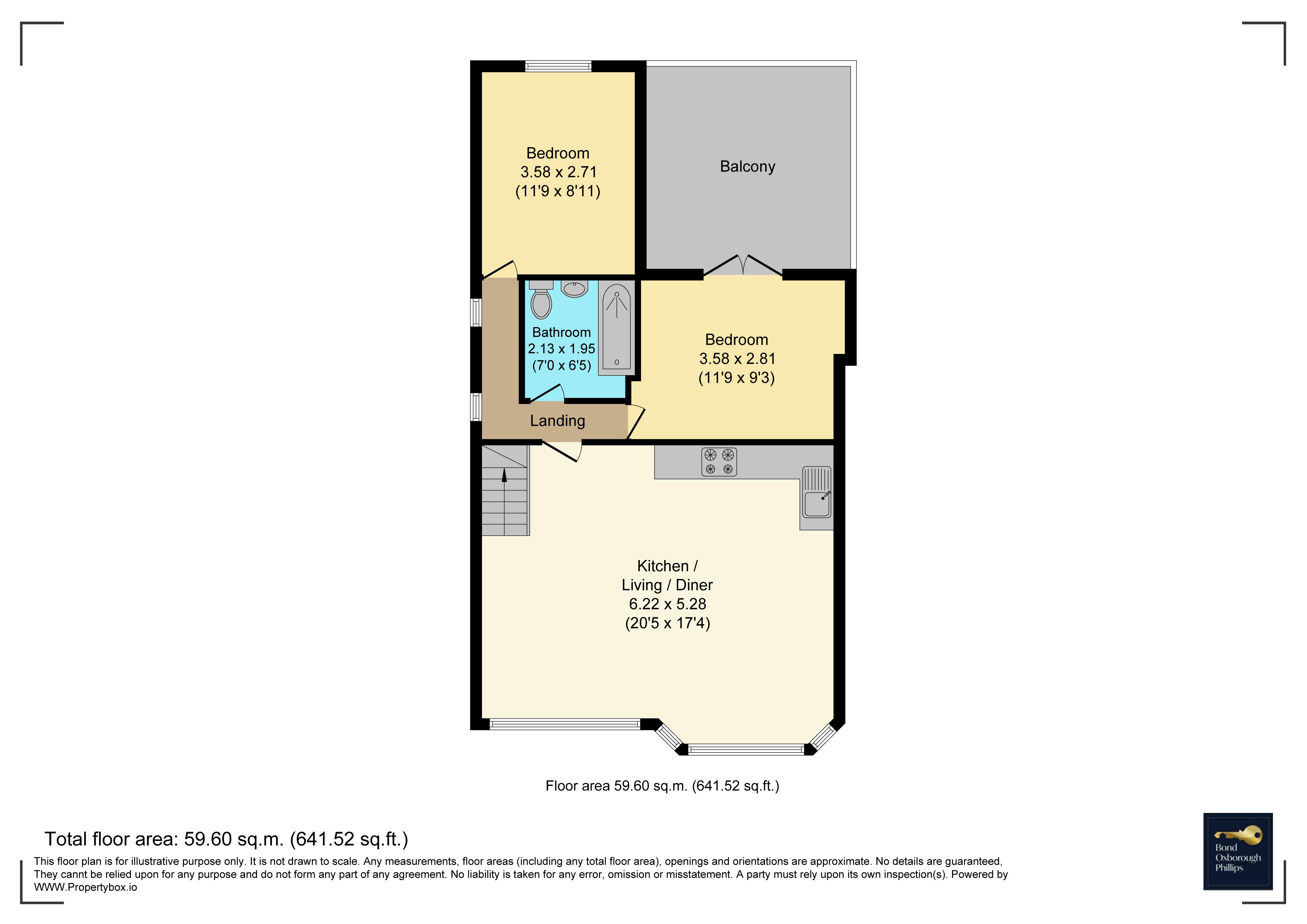 The Penthouse, 1, Lyndale Terrace, Bideford floorplan