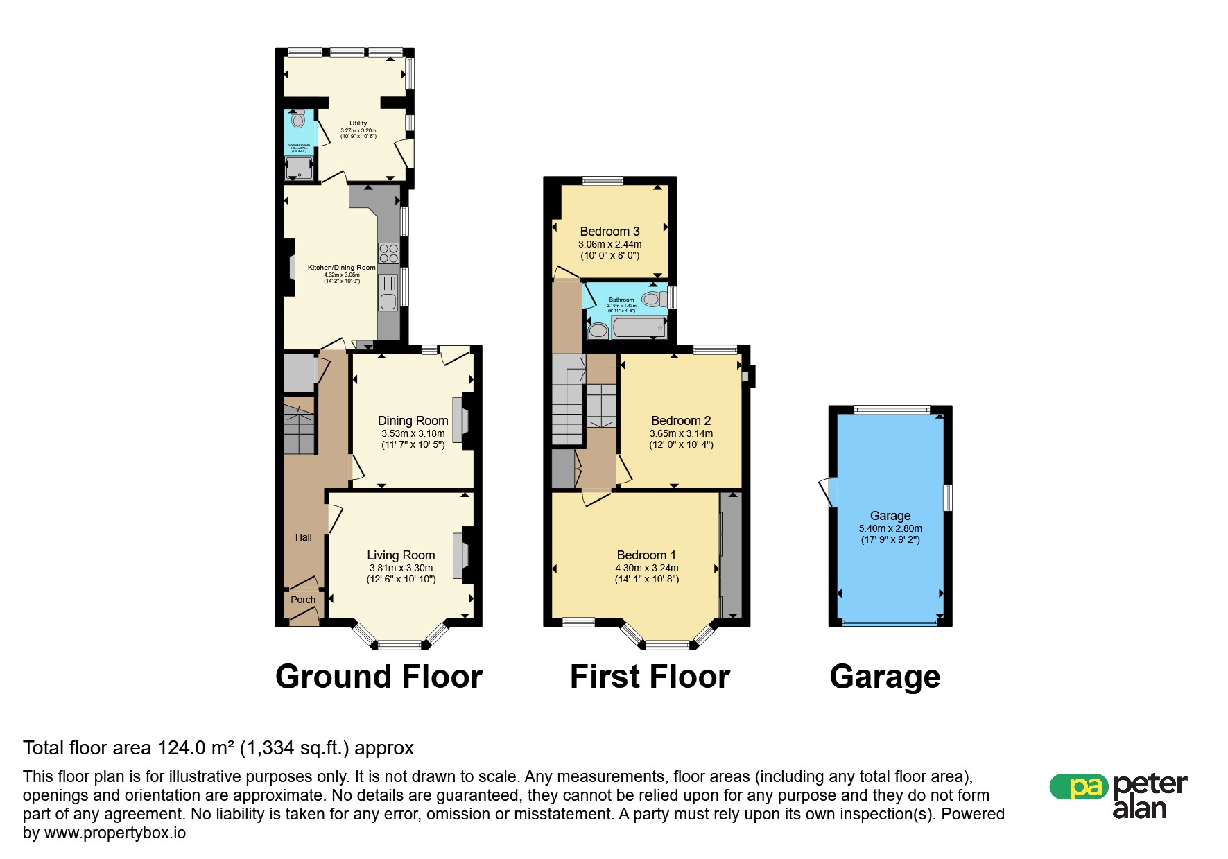 18, Brynhyfryd Villas, Merthyr Tydfil floorplan