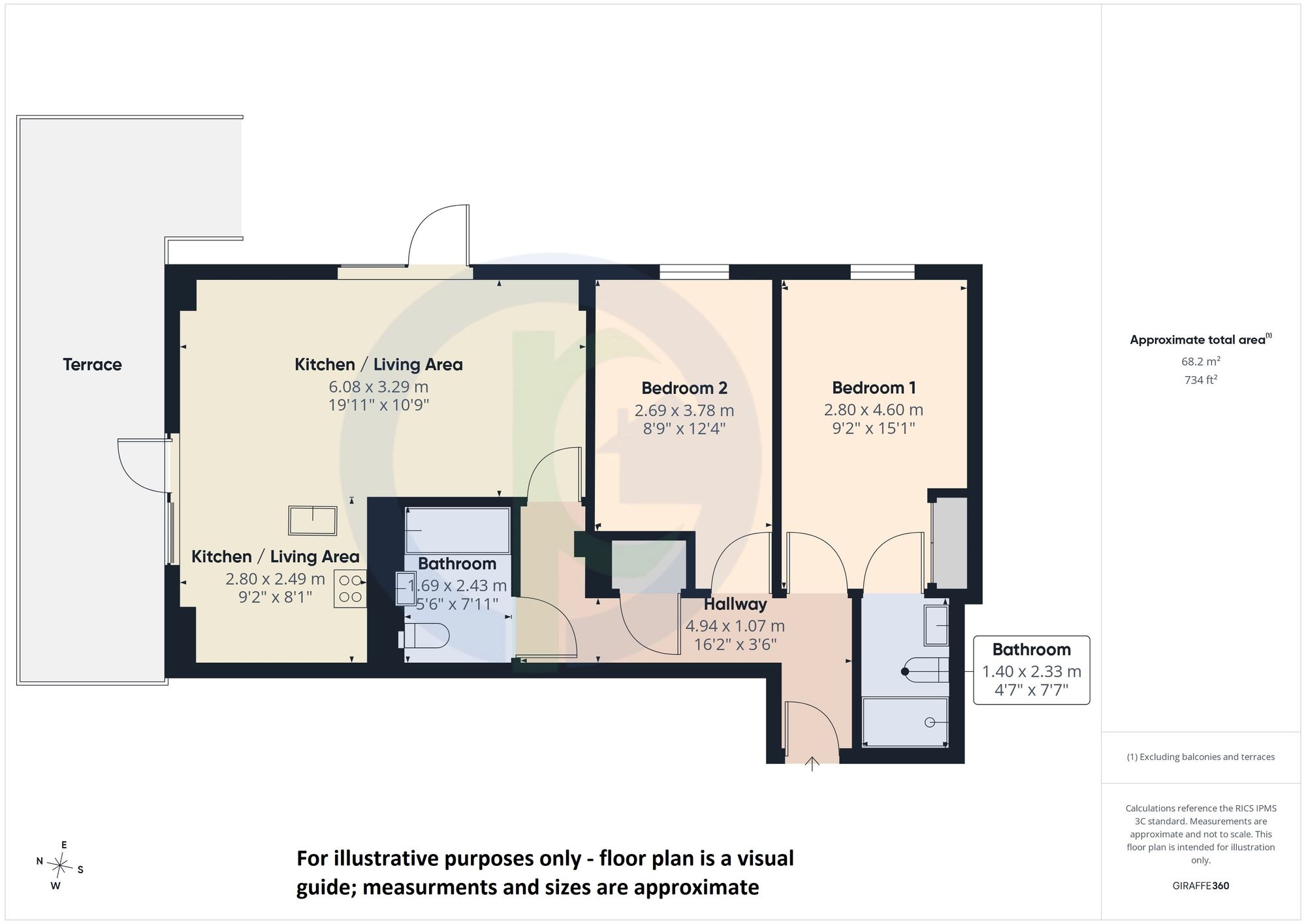 4 Carnarvon Court Howard Road, Stanmore floorplan