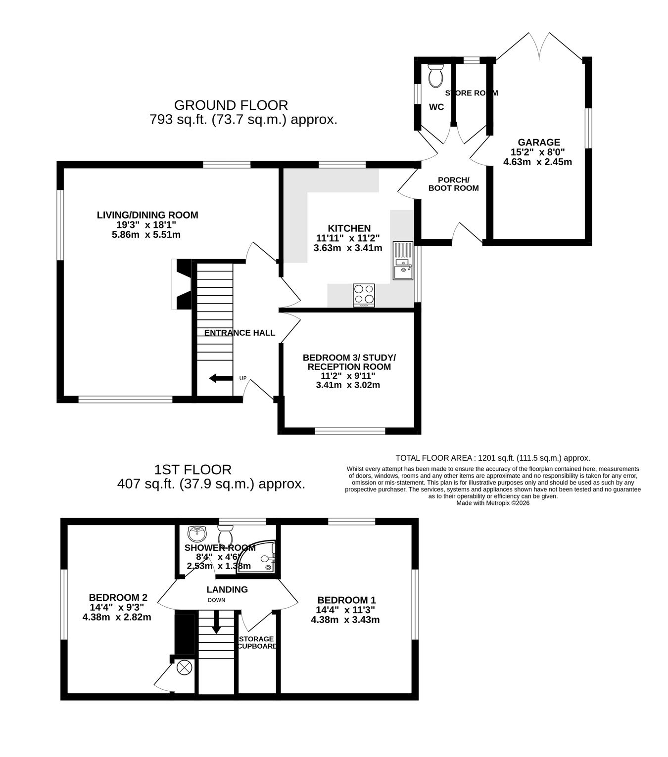 Waterways, Blaenavon Road, Abergavenny floorplan