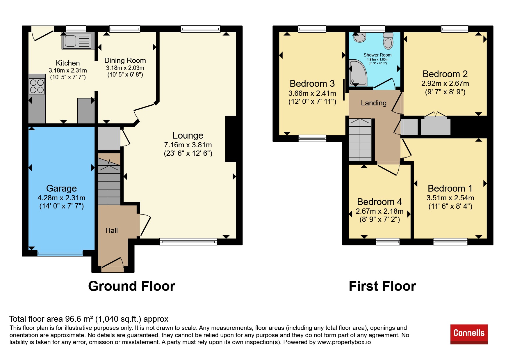 23, Midhurst Gardens, Luton floorplan