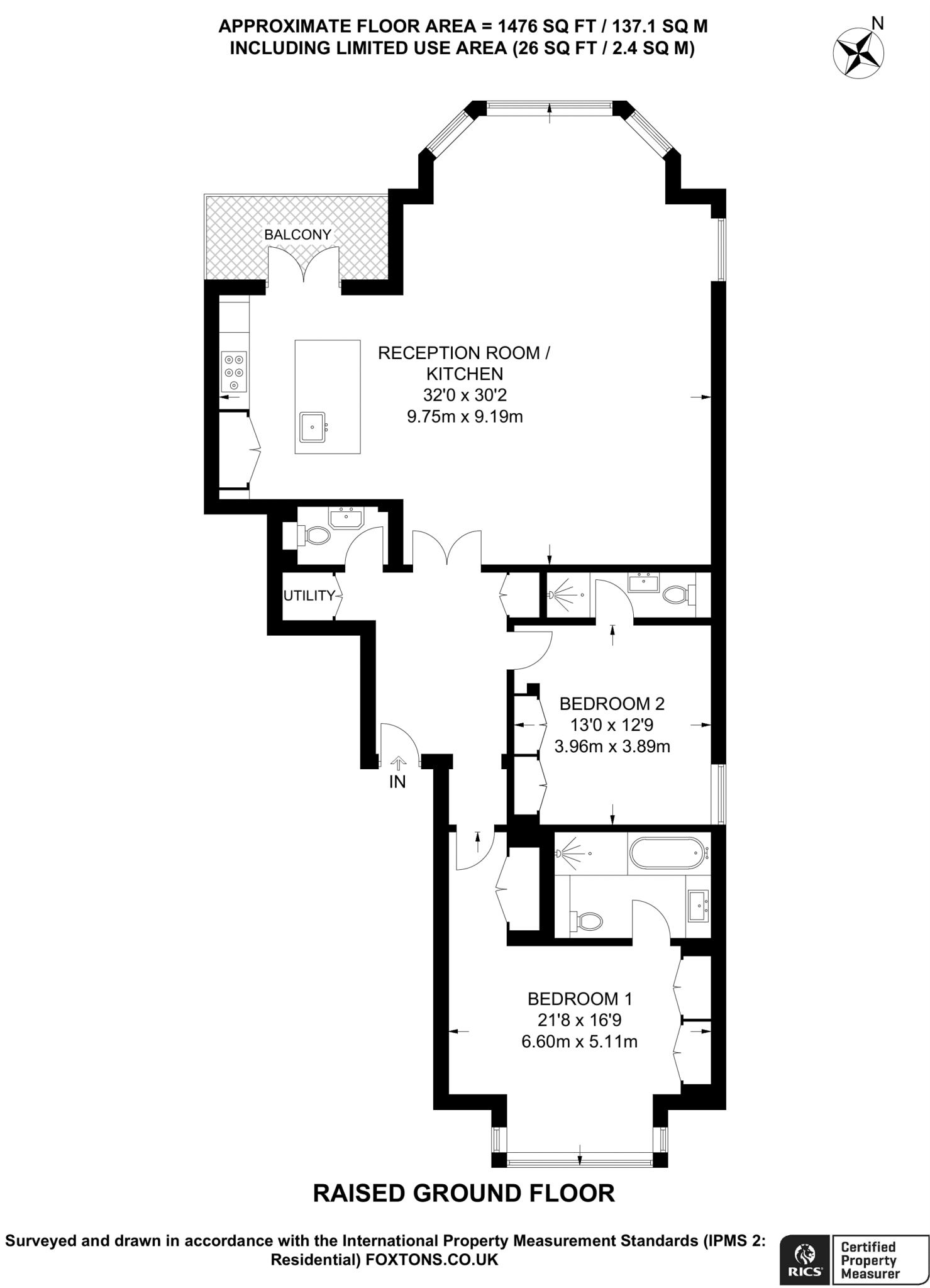 12, Fitzjohn's Avenue, Hampstead, London floorplan