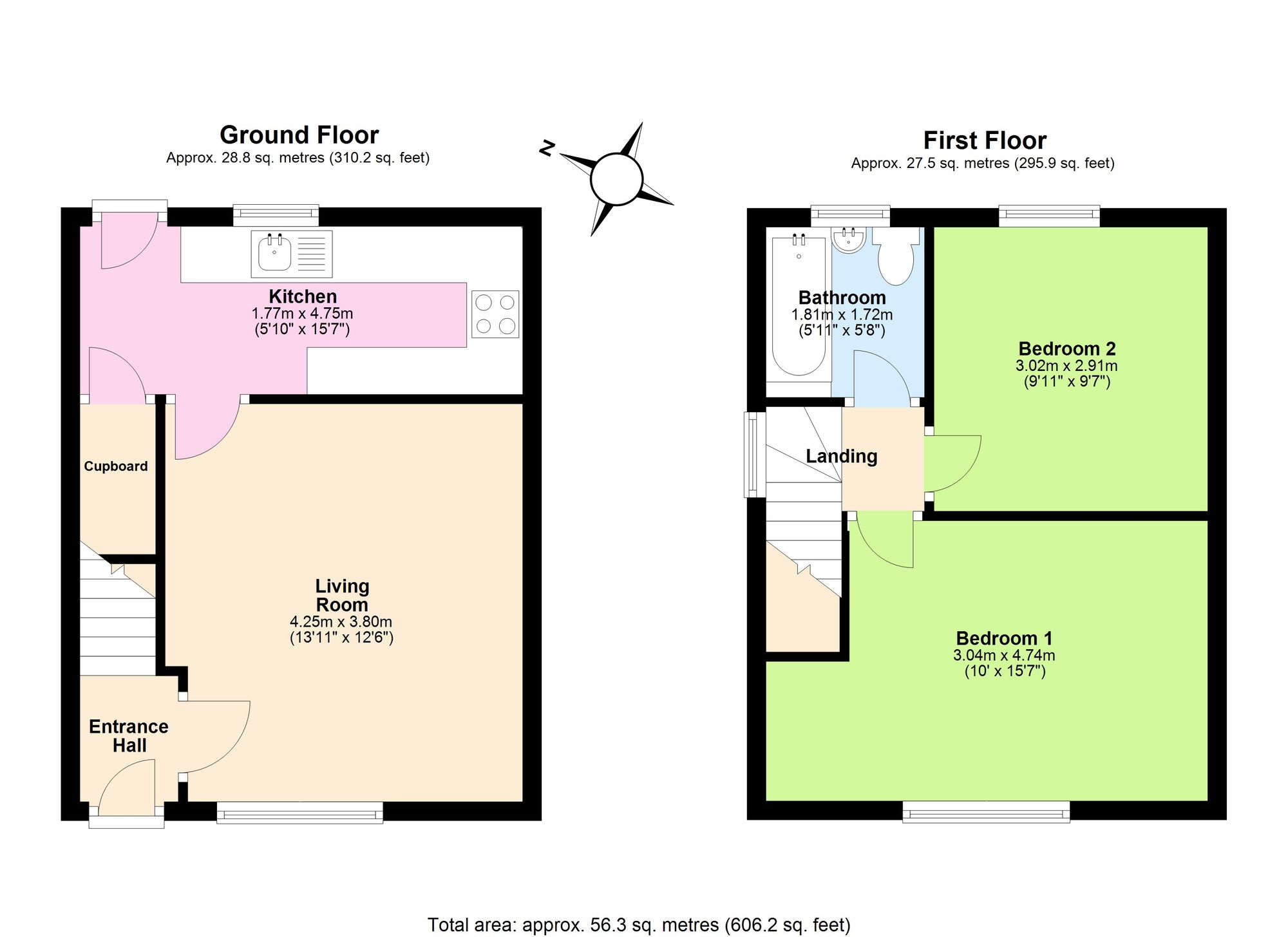 41 South Clive Street, Cardiff floorplan