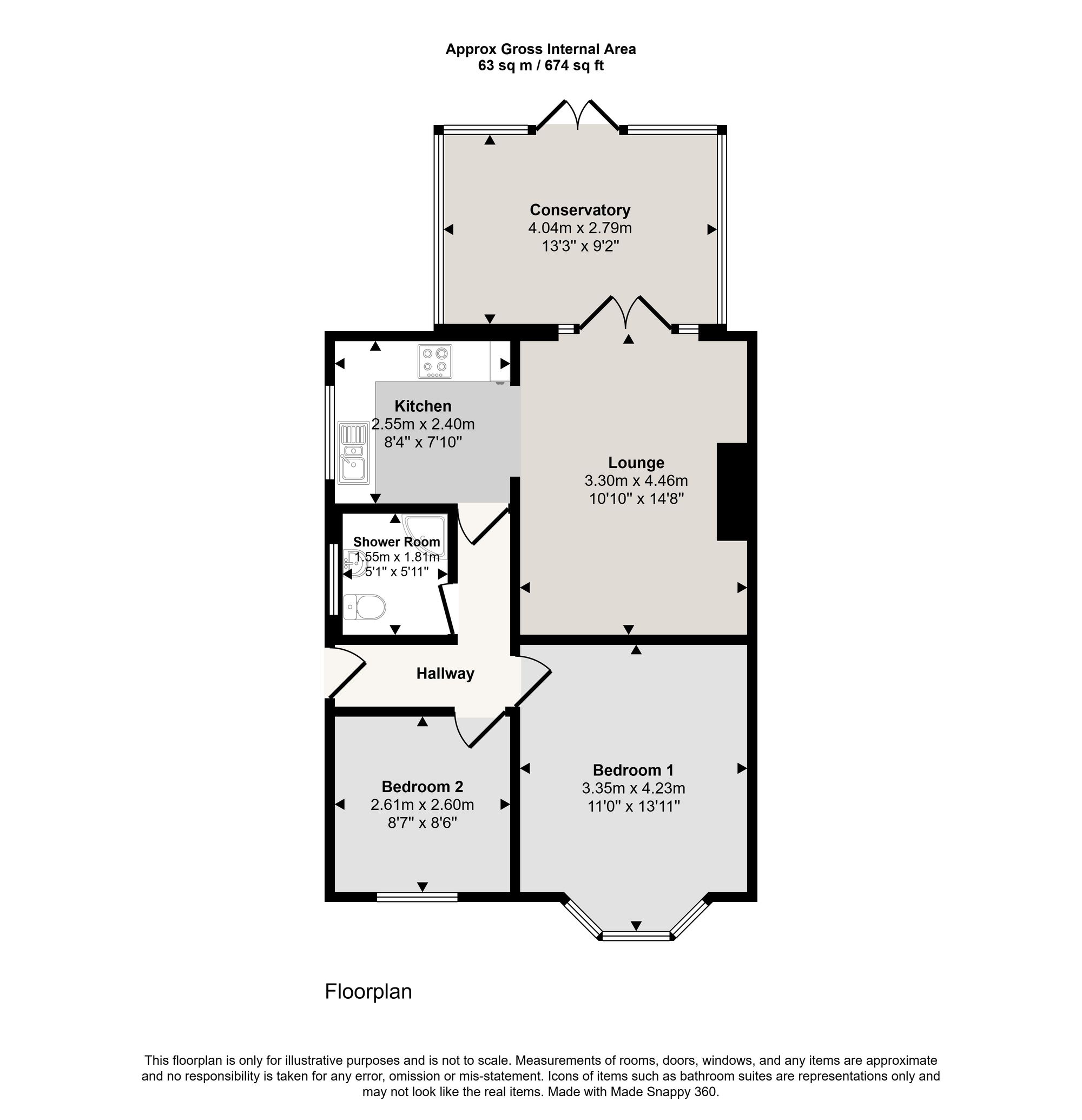 32 Platts Drive, Manchester floorplan