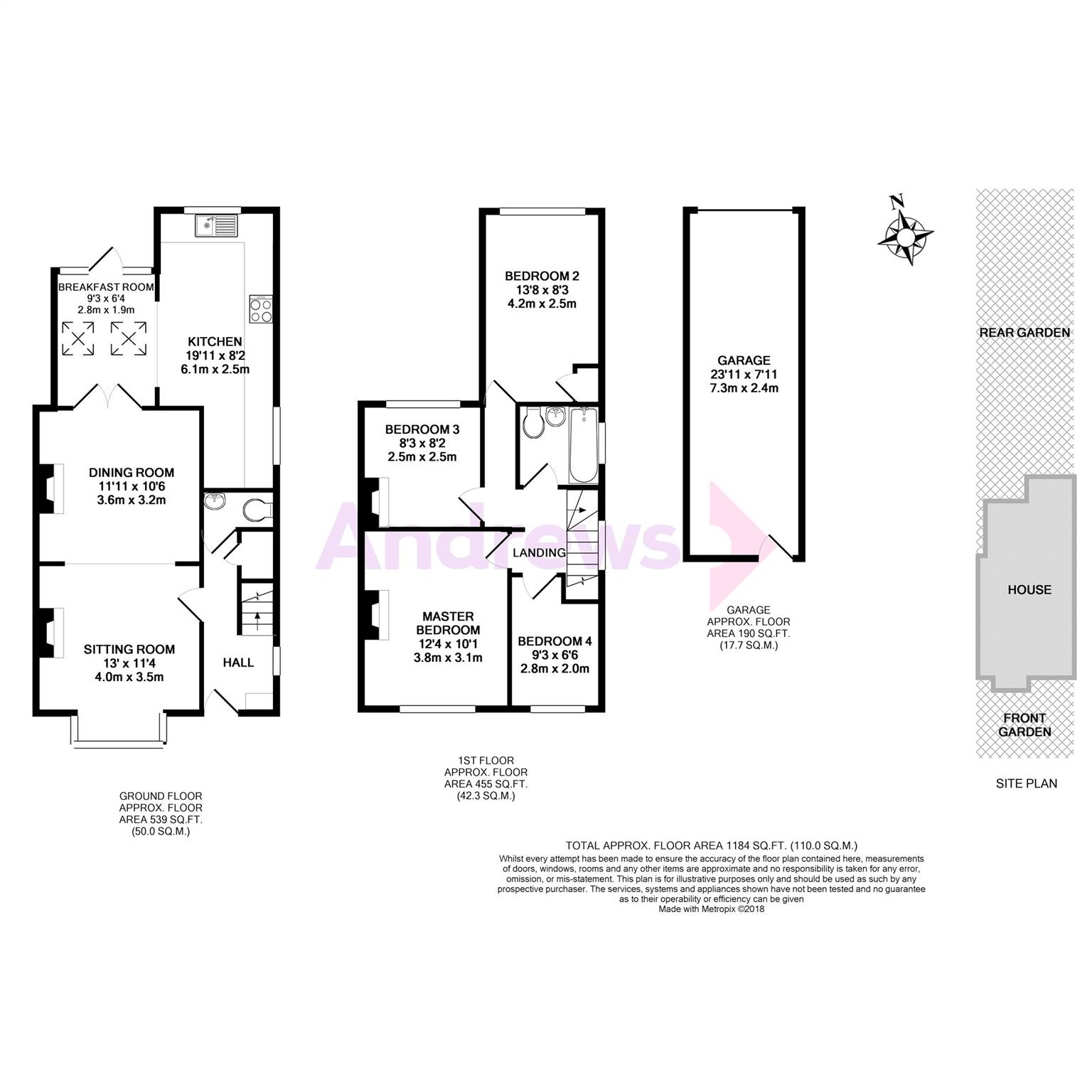 4 Bedrooms End terrace house for sale in Swanzy Road, Sevenoaks, Kent TN14