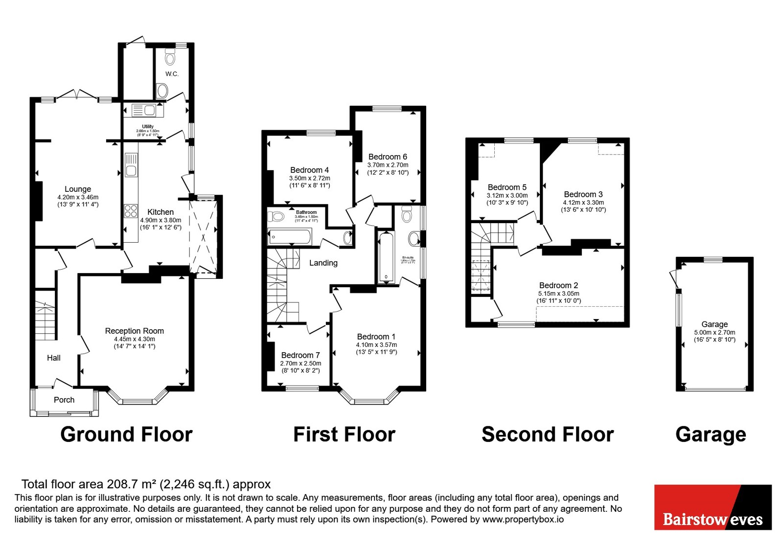 167, Sanderstead Road, Surrey floorplan