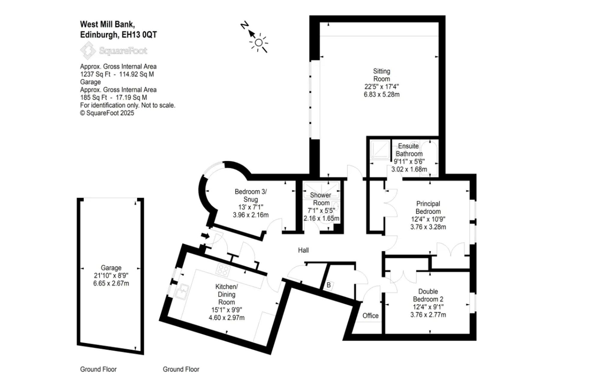 6 West Mill Bank, Edinburgh floorplan