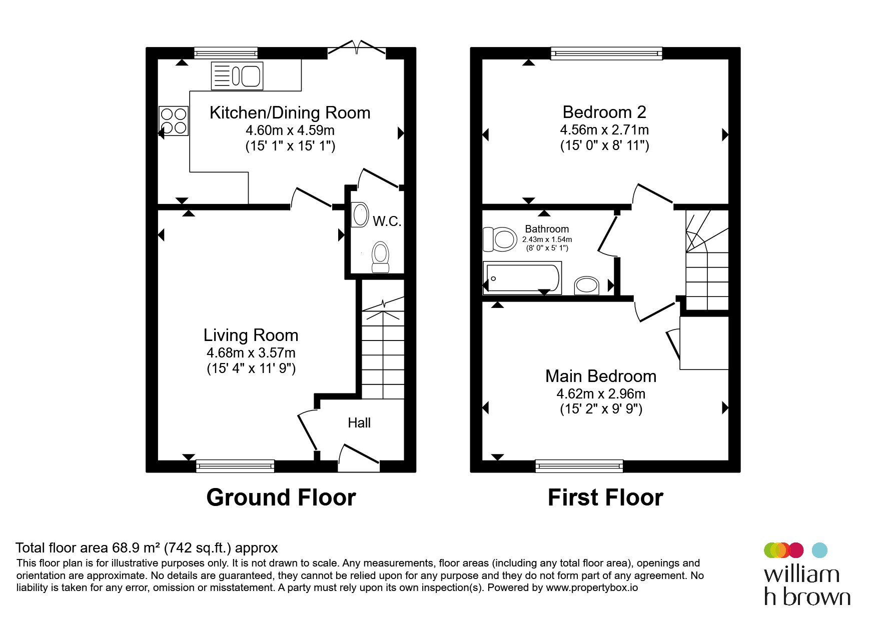 57, Archbishop Drive, Hull floorplan