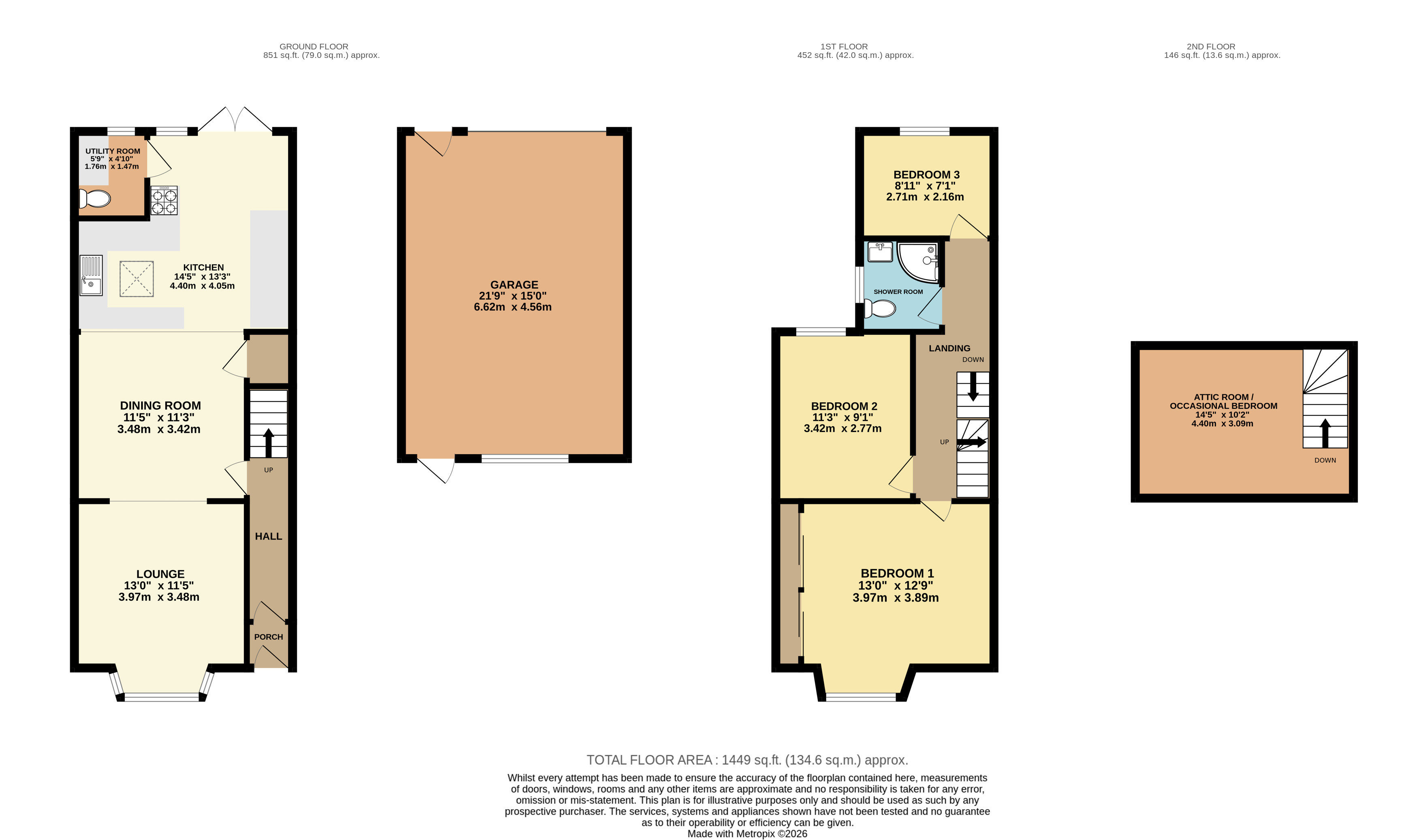 3, Stanhope Terrace, Devon floorplan