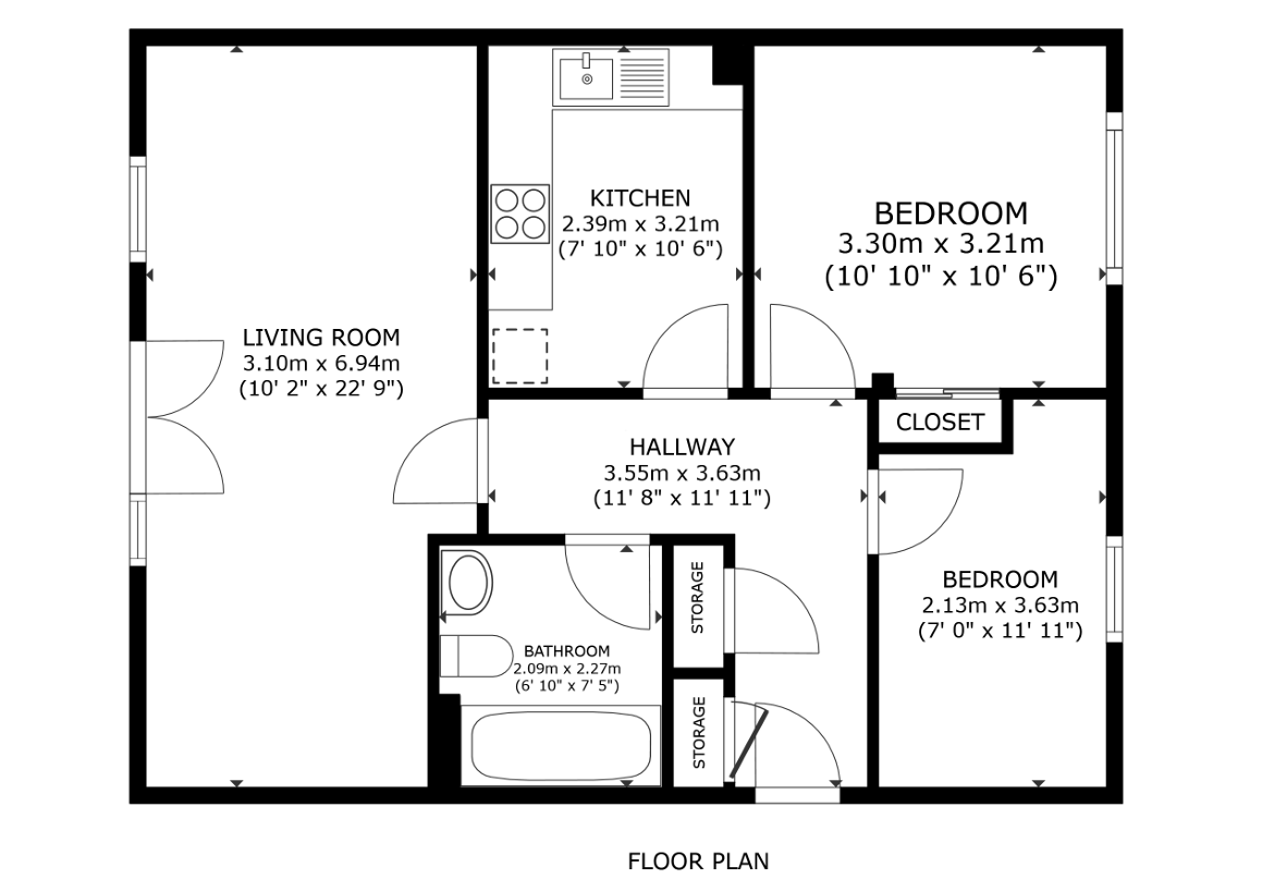18, Glendevon Drive, Stirling floorplan
