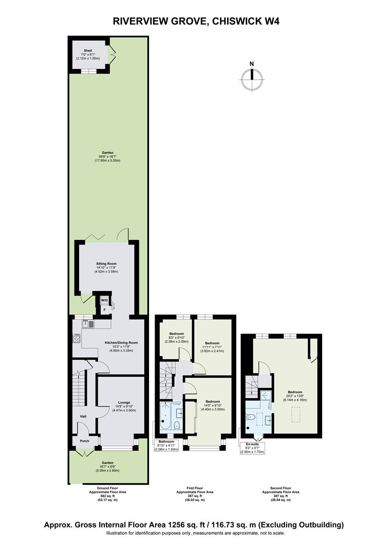 23, Riverview Grove, Chiswick floorplan