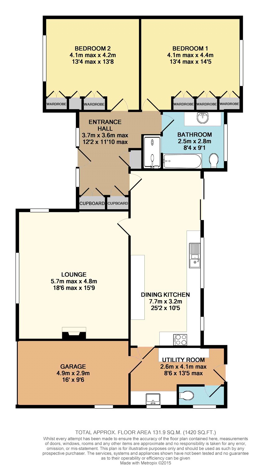 20, Fox Lane, North Yorkshire floorplan