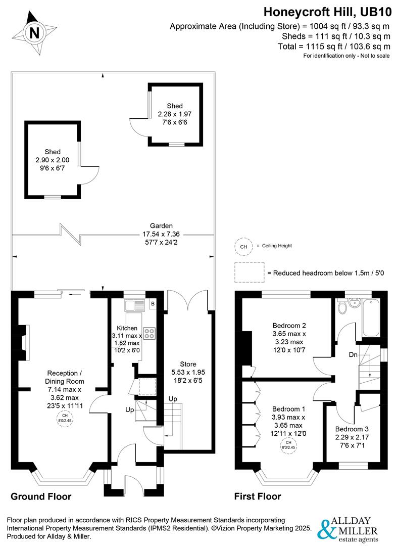 51, Honeycroft Hill, Uxbridge floorplan