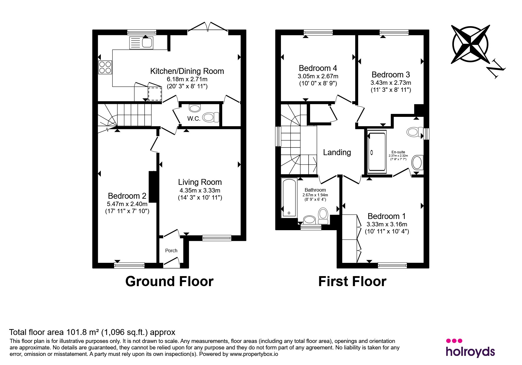 87, Meadowlands, Bradford floorplan