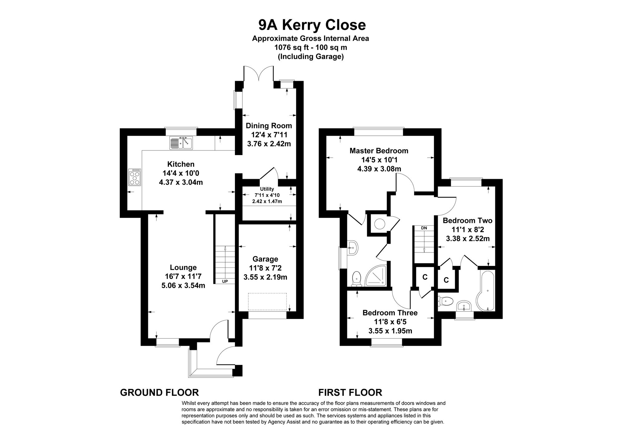 9a, Kerry Close, Hampshire floorplan