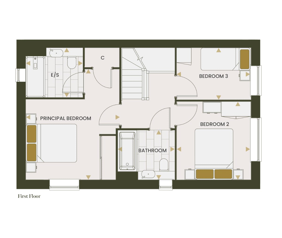 Plot 39 Bellew Park Camberley +++,, Bellew Road, Camberley floorplan