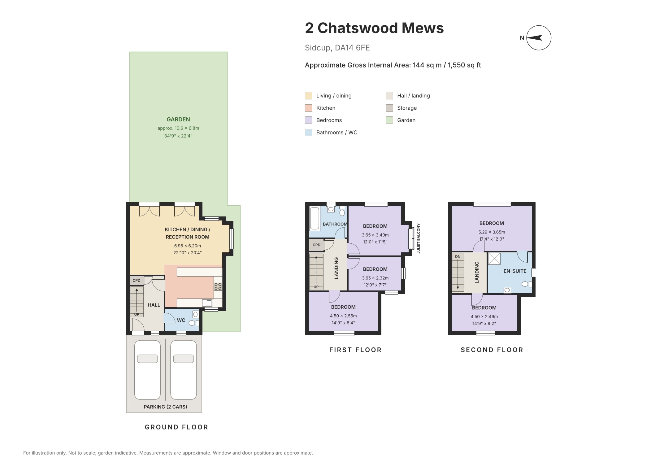 Chatswood Mews, Sidcup floorplan