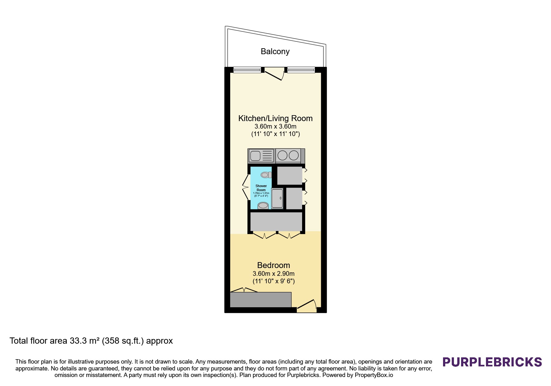 Apartment 222/Abito, 85 Greengate, Salford floorplan